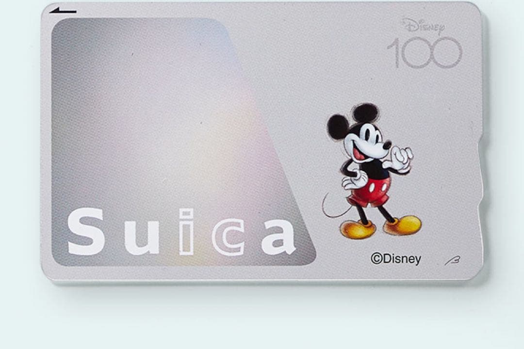 ＜Disney100＞記念Suica（カード＆収納ボックス「ミッキーマウス」）