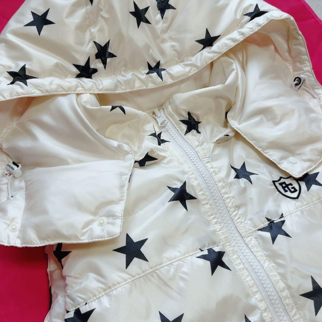 パーリーゲイツ　セットアップ　ダウン　ベスト　スカート　スター　リバーシブル