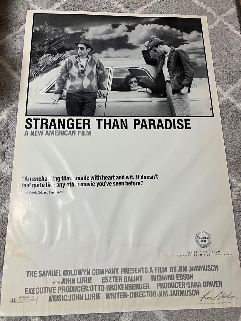 ストレンジャー・ザン・パラダイス　ポスター　102×68cm