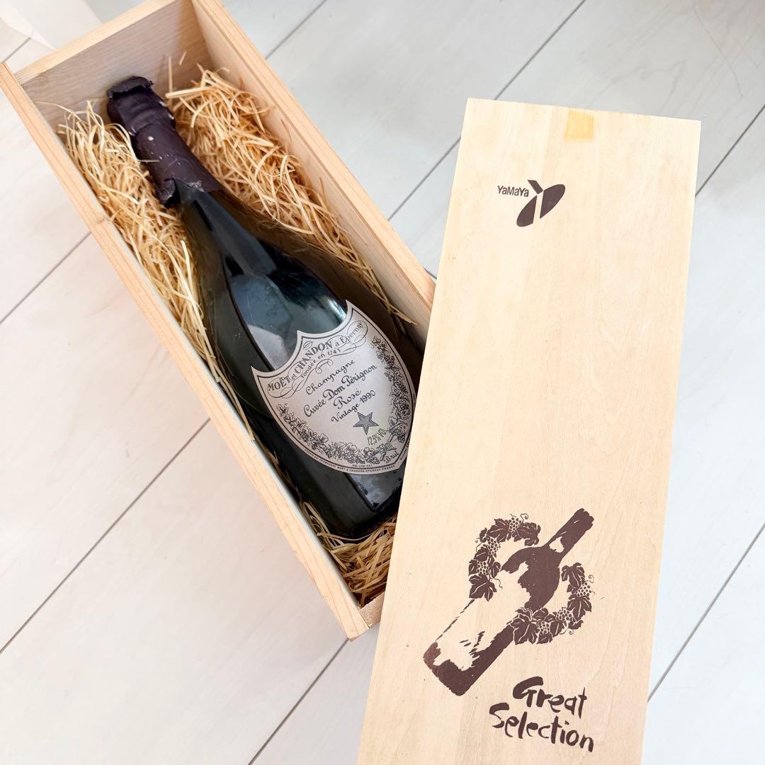 Dom Pérignon シャンパン ロゼ★1990年ヴィンテージ 未開栓