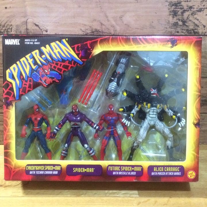 新品‼️TOYBIZ トイビズ スパイダーマン spider-man フィギュア