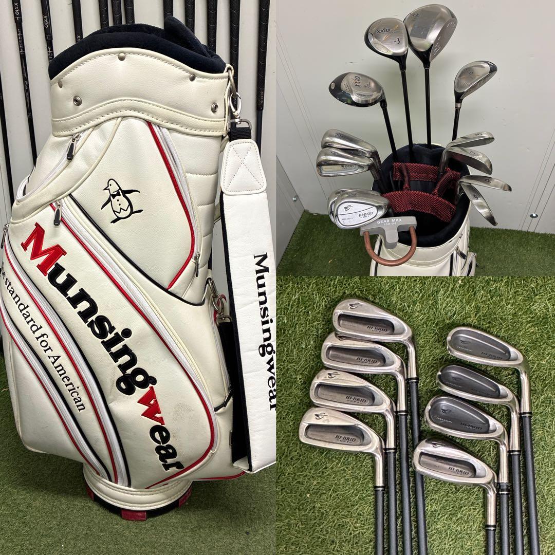 メンズゴルフクラブセット　【XXIO】【Munsing wear】【ゼクシオ】