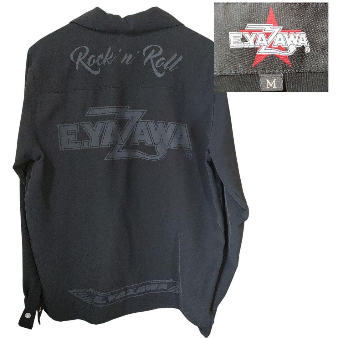 E.YAZAWA ロックンロール シャツ Mサイズ ブラック　矢沢永吉さん