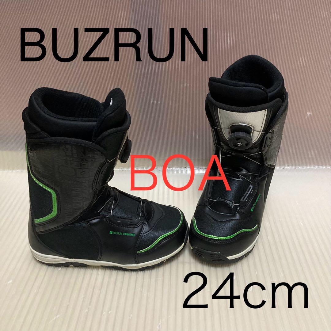 美品　BUZRUN スノーボードブーツ　BOA 24cm