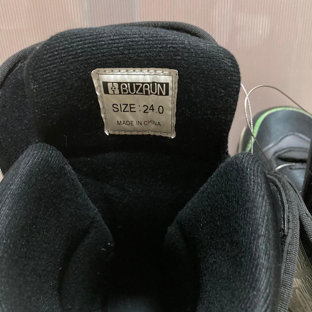 美品　BUZRUN スノーボードブーツ　BOA 24cm