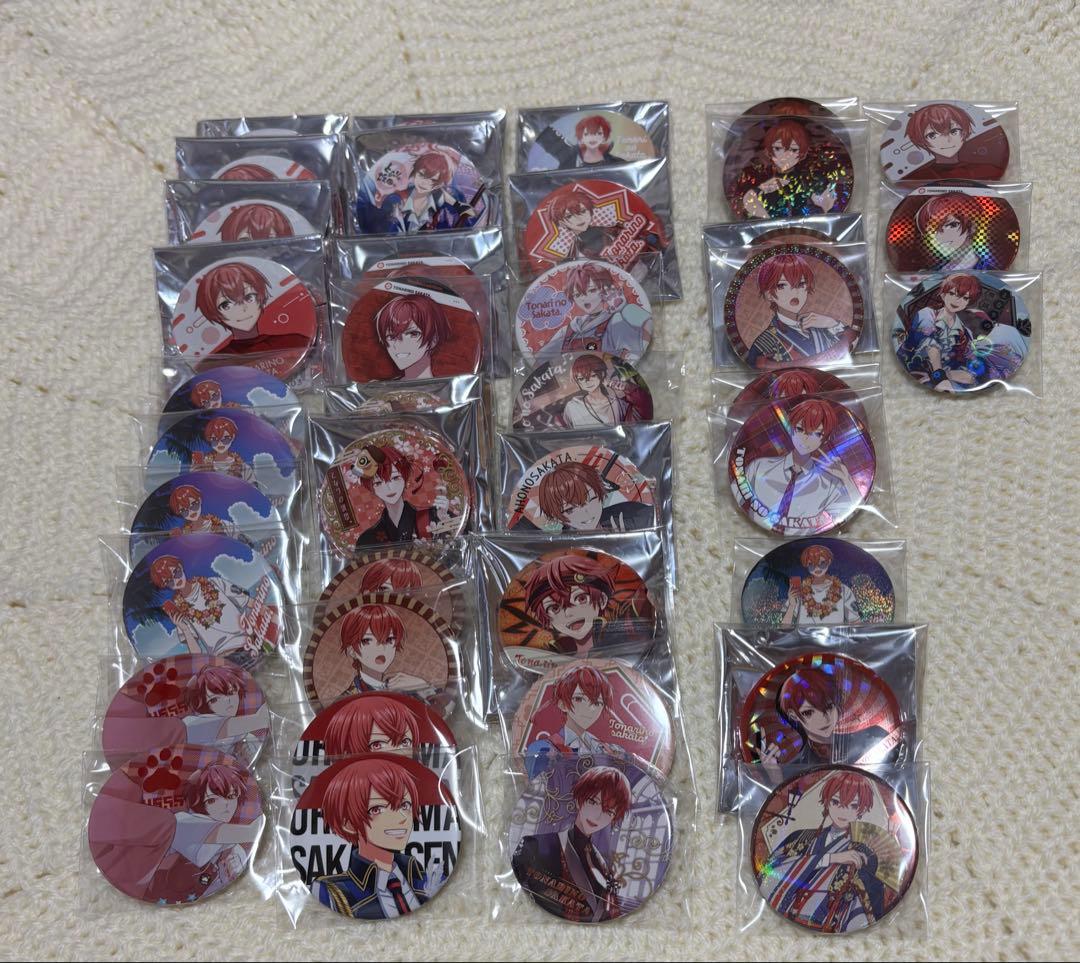 浦島坂田船 となりの坂田 あほの坂田 グッズ 缶バッジ シャドウ 夏ツ 春ツ