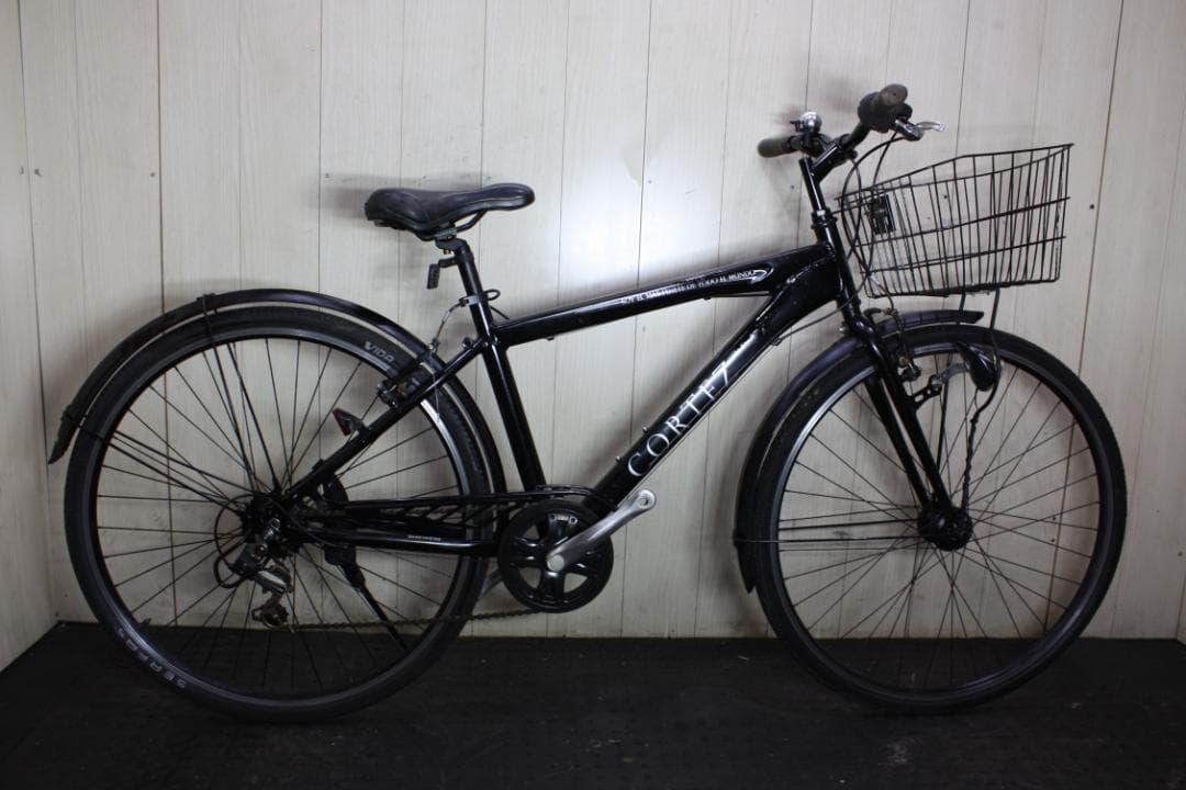 CORTEZコルテッツ 700C アルミ 7速 AUTO LED 通勤クロス