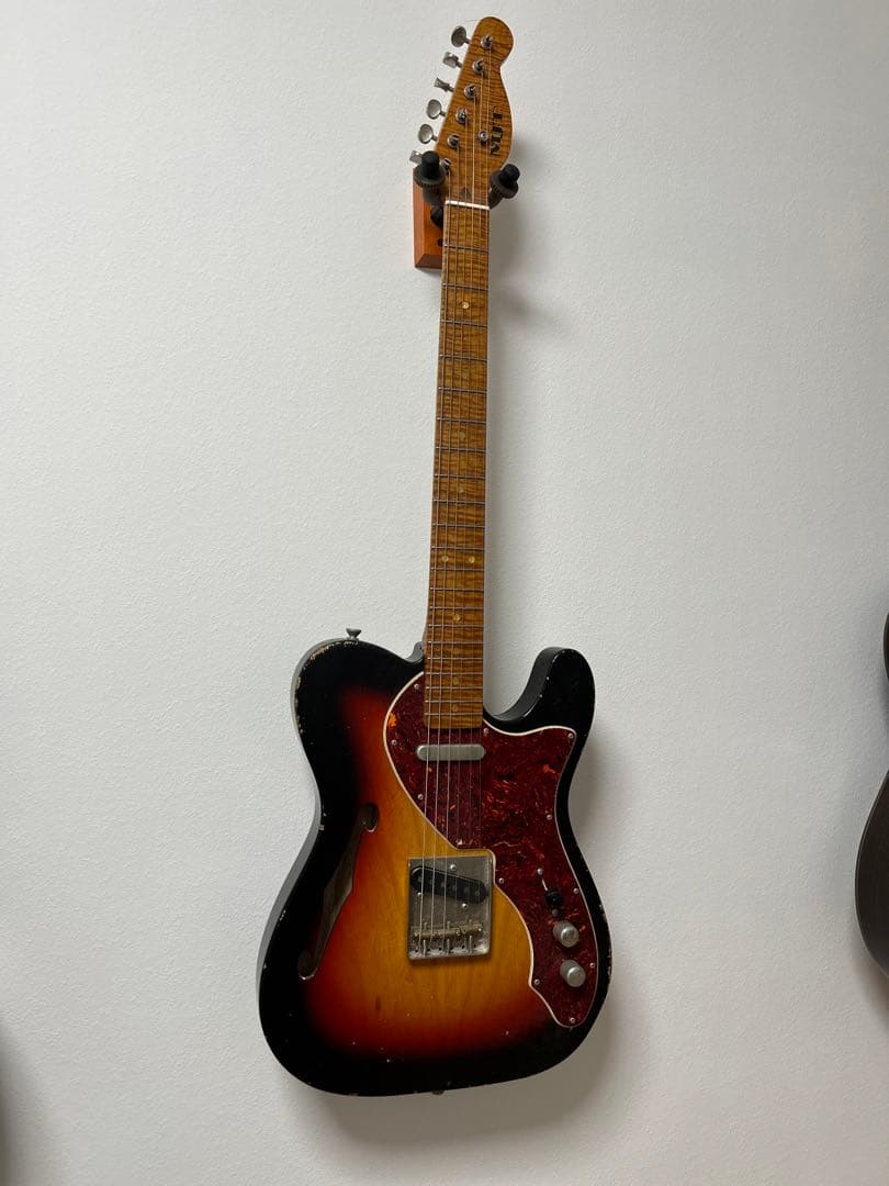 MJT telecaster バーズアイネックアッシュボディ