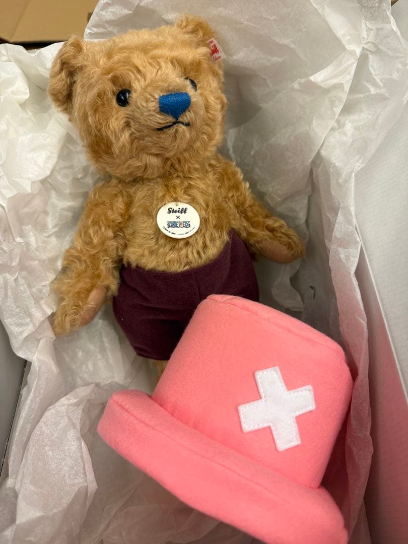 【新品・世界1500体限定】シュタイフ×ONE PIECE チョッパーテディベア