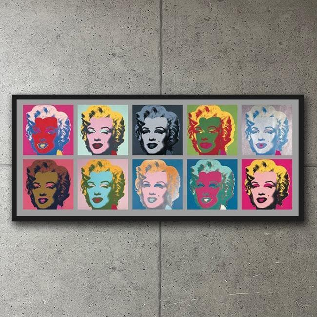 額装品/Ten Marilyns 1967（アンディ ウォーホル）