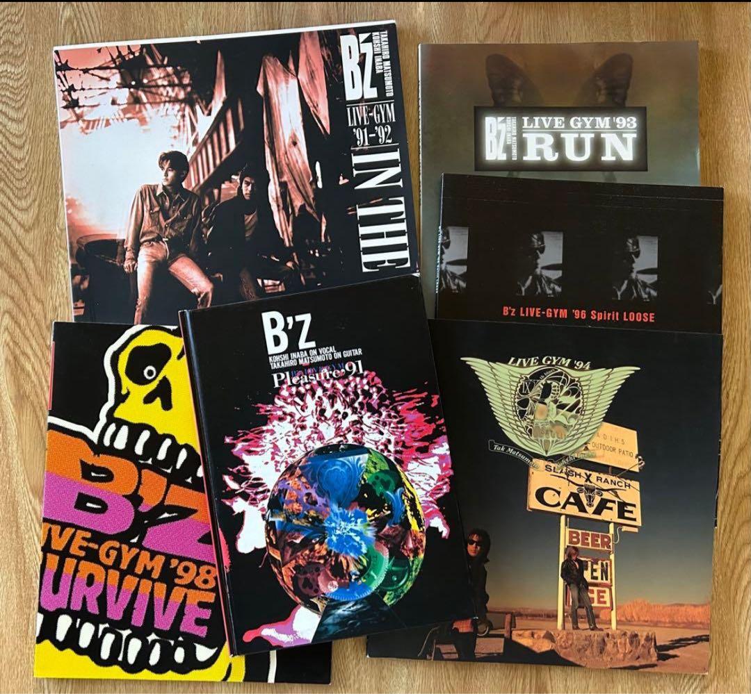 B'zツアーパンフレット