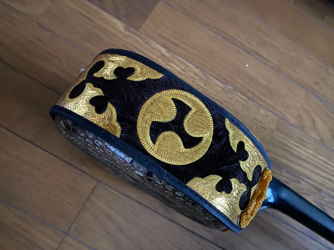 伝統的な三線 本体 3弦 ヘビ皮