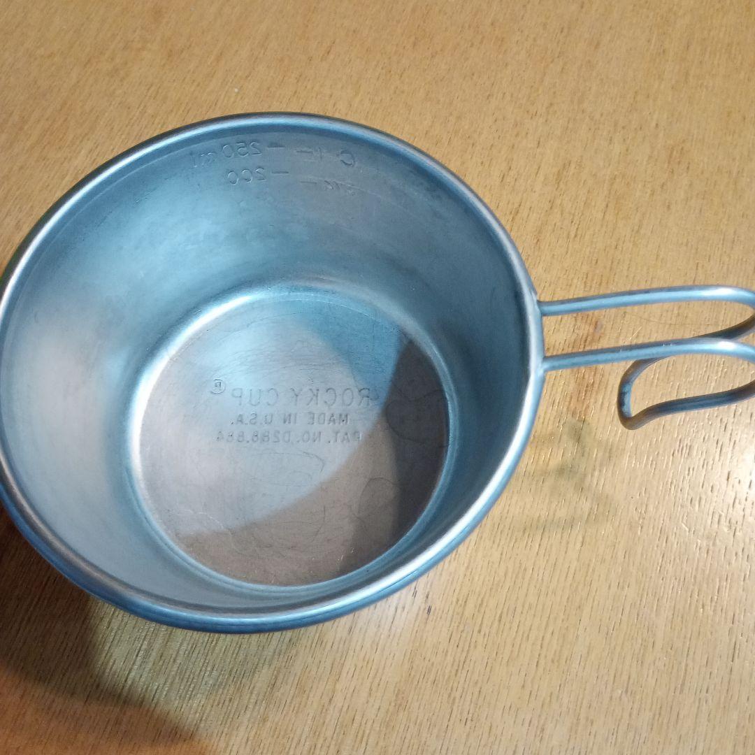 ROCKY CUP 250ml シェラカップ　アナルコプレート