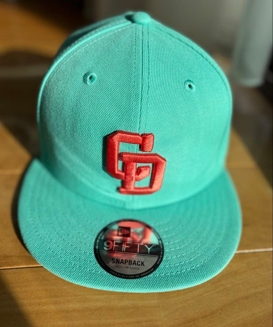 中日ドラゴンズ　2025沖縄キャンプ　NEW ERA 9FIFTY ミント