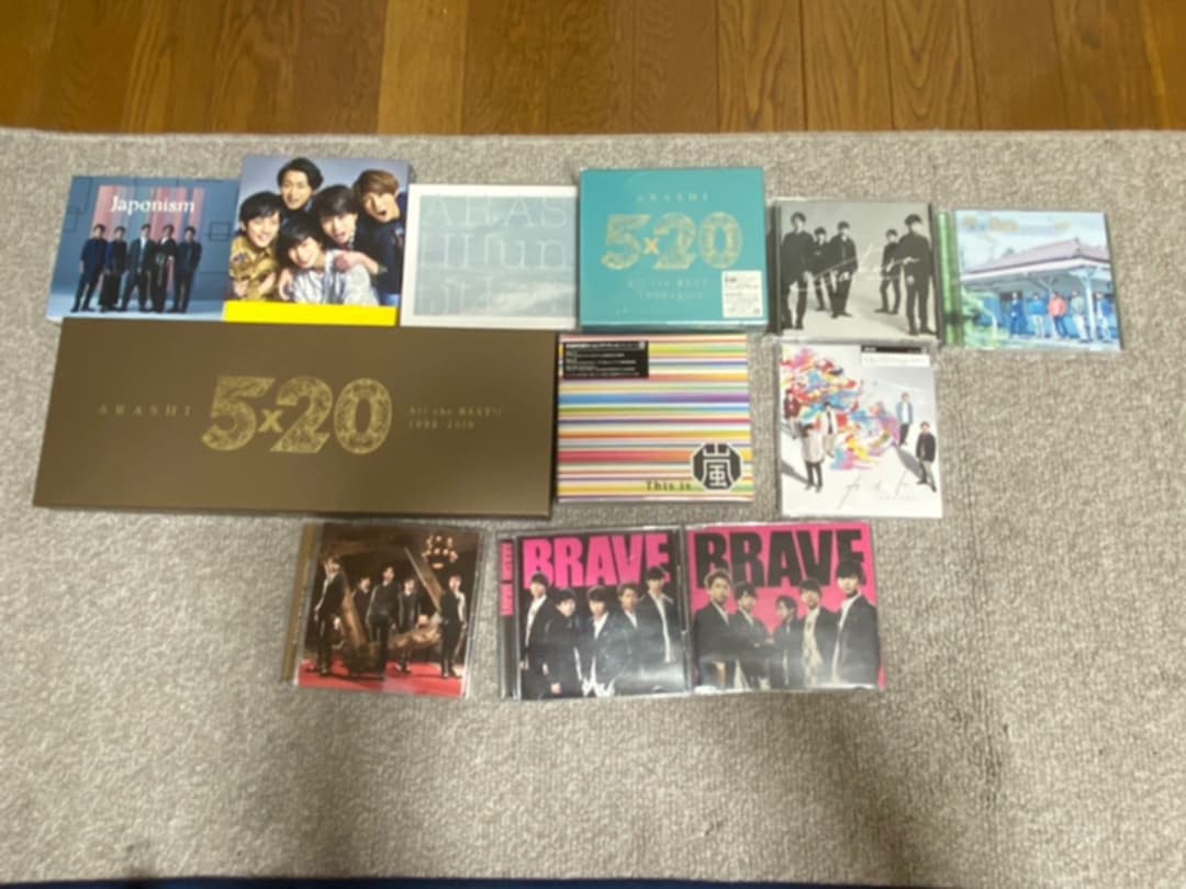 嵐 アルバム、DVD