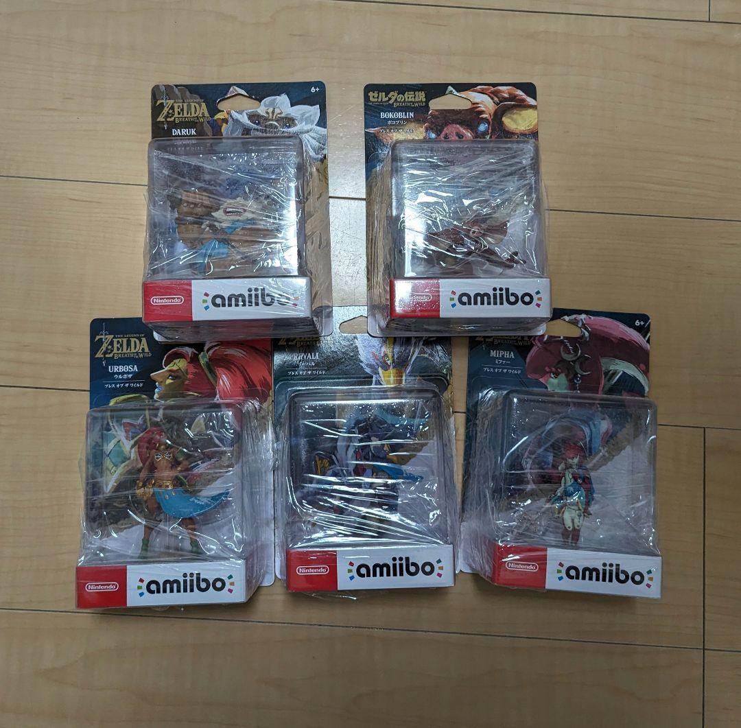 amiibo 四英傑セット＋ボコブリン