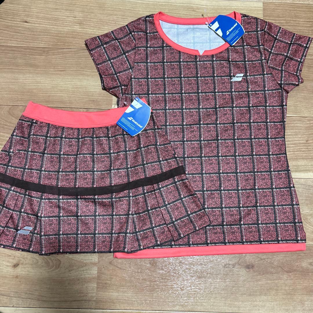 BabolaT バボラ　テニスウェア ゲームシャツ　スコート セットアップ 上下