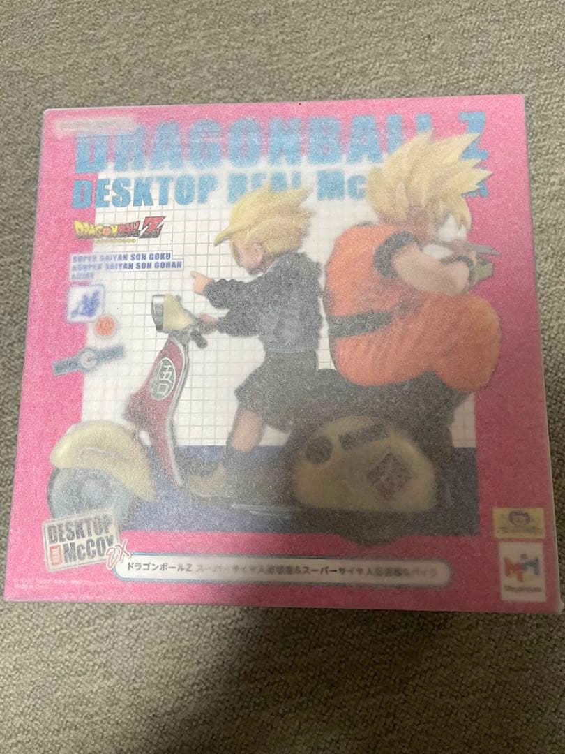 ドラゴンボールZ デスクトップマックコイEX 孫悟空 バイク付き　フィギュア