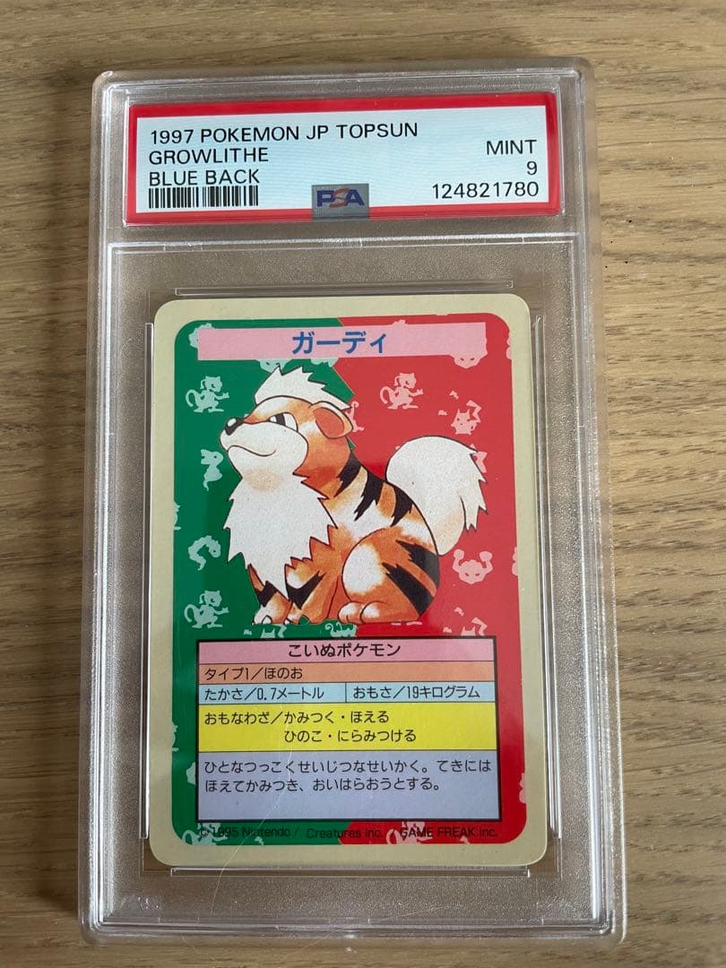 PSA9 トップサン ガーディ 番号なし エラー
