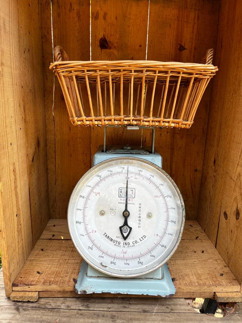 11キロ測り　はかり　昭和レトロ