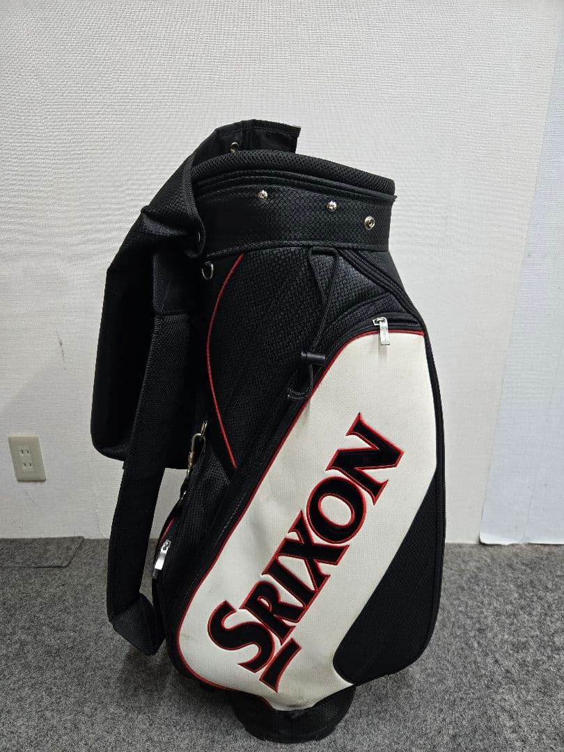 Srixon キャディバッグ 黒/白