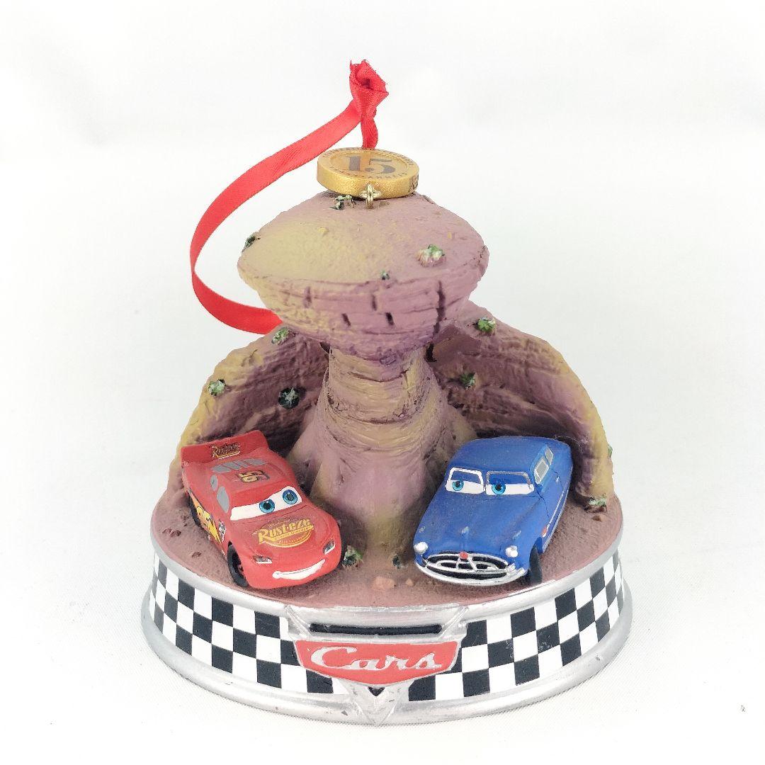 レア ディズニー カーズ マックイーン ドックハドソン オーナメント フィギュア