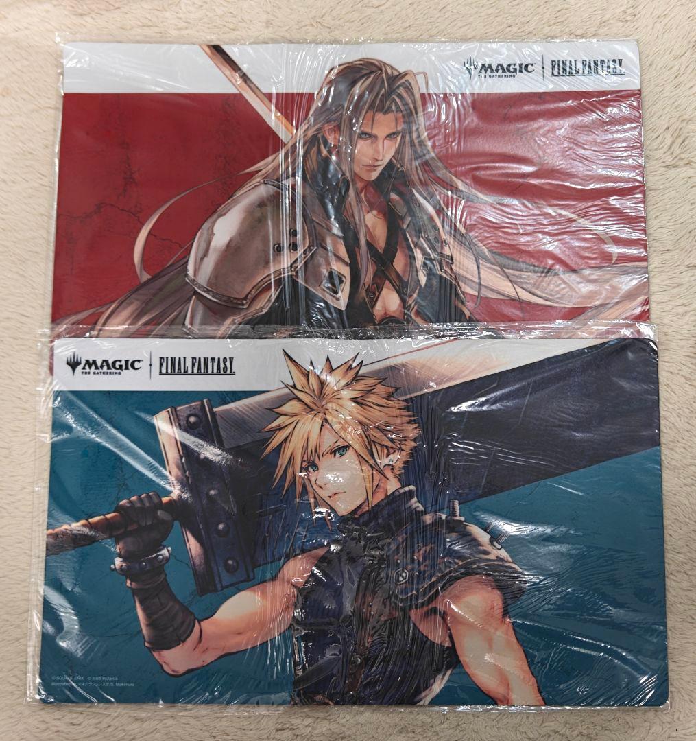 MTG FF セフィロス クラウド プレイマットセット 未開封
