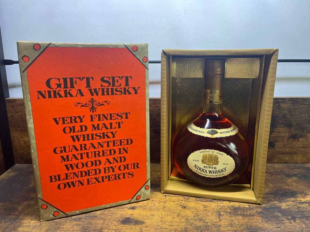 ニッカ　ニッカウイスキー　スーパーニッカ　ギフトセット　未開封　箱付き 090