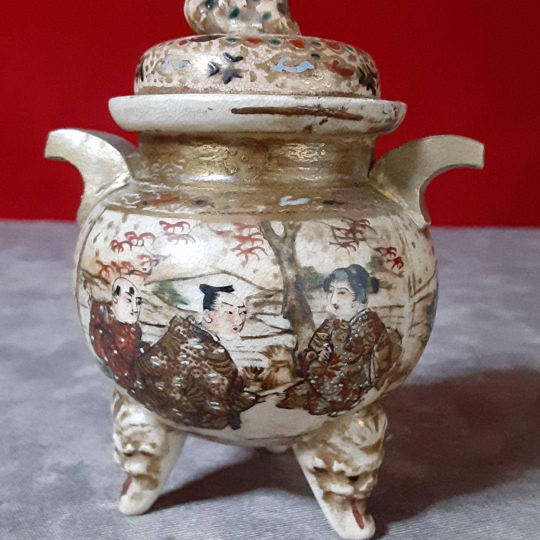 薩摩　錦手　香炉