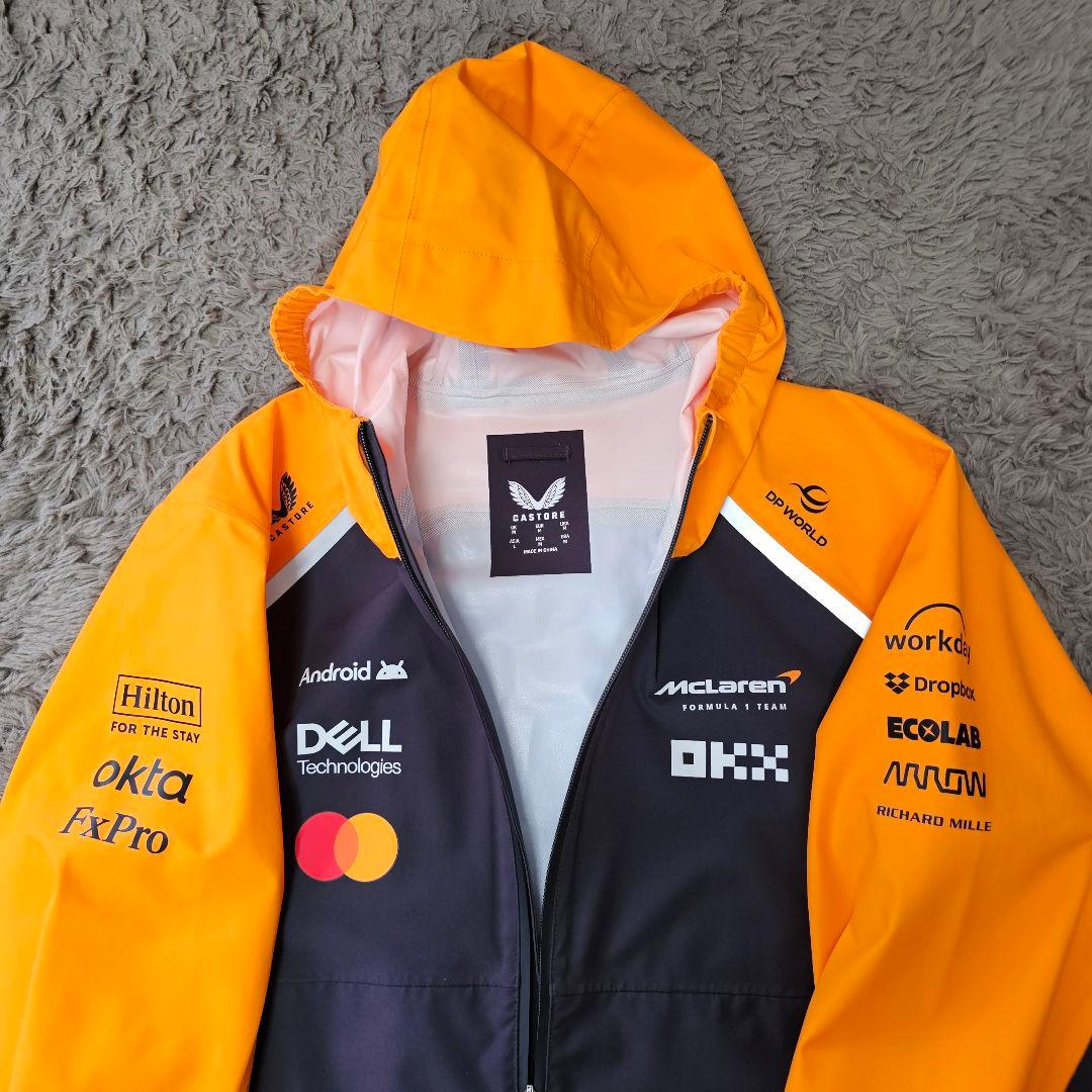 マクラーレン Formula 1 ウィンドブレーカー(キャップ付き)