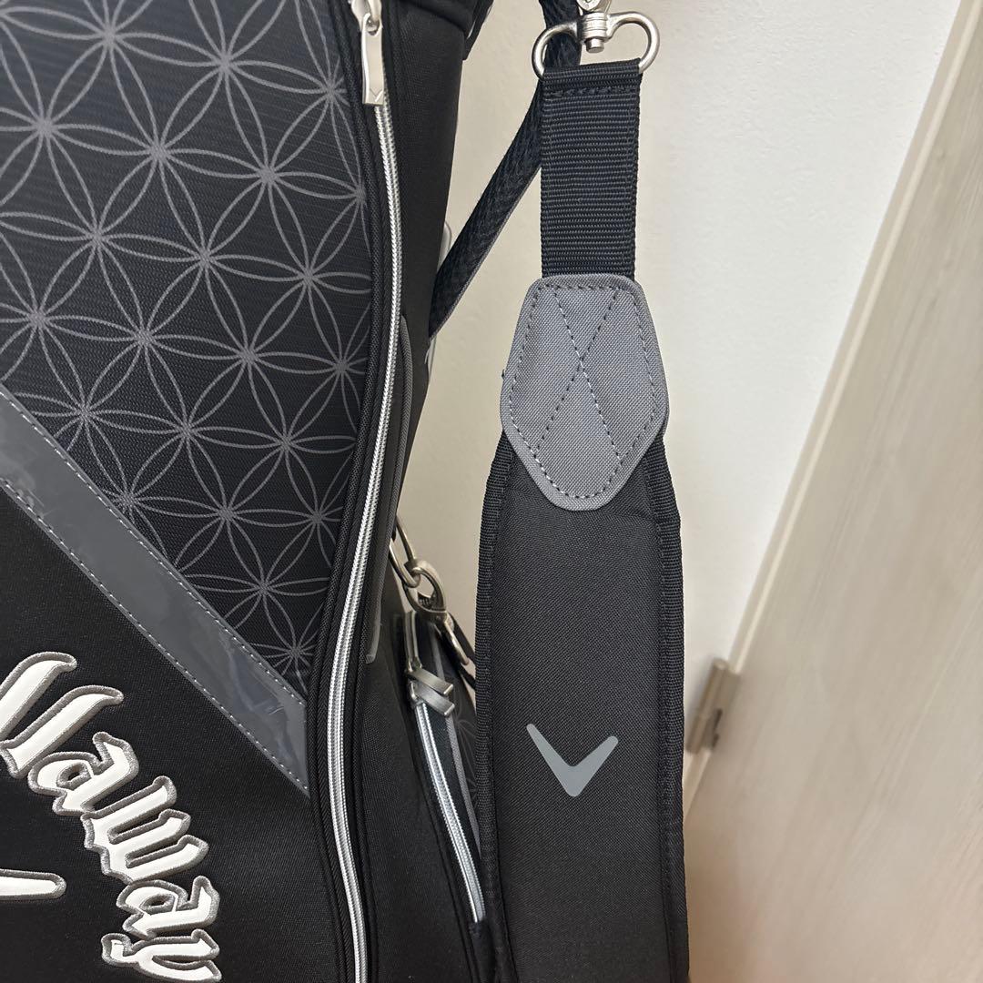 Callaway 黒 グレー レディース キャディバッグ ゴルフバッグのみ 美品