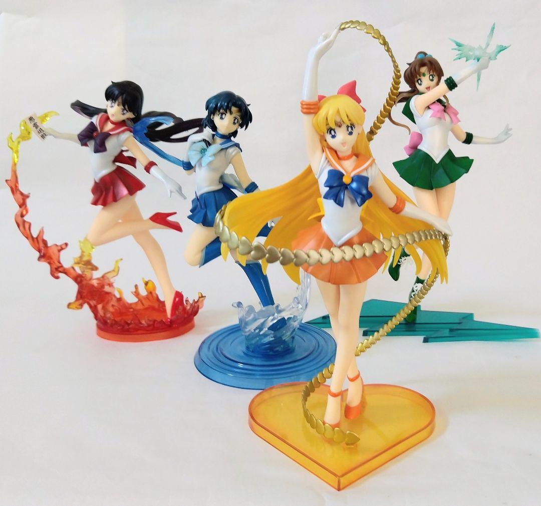 フィギュアーツZERO◆美少女戦士セーラームーン◆4戦士セット フィギュア