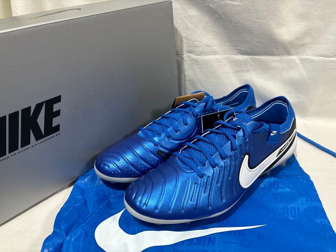 シューズ nike legend 10 elite ag-pro blue 27.5