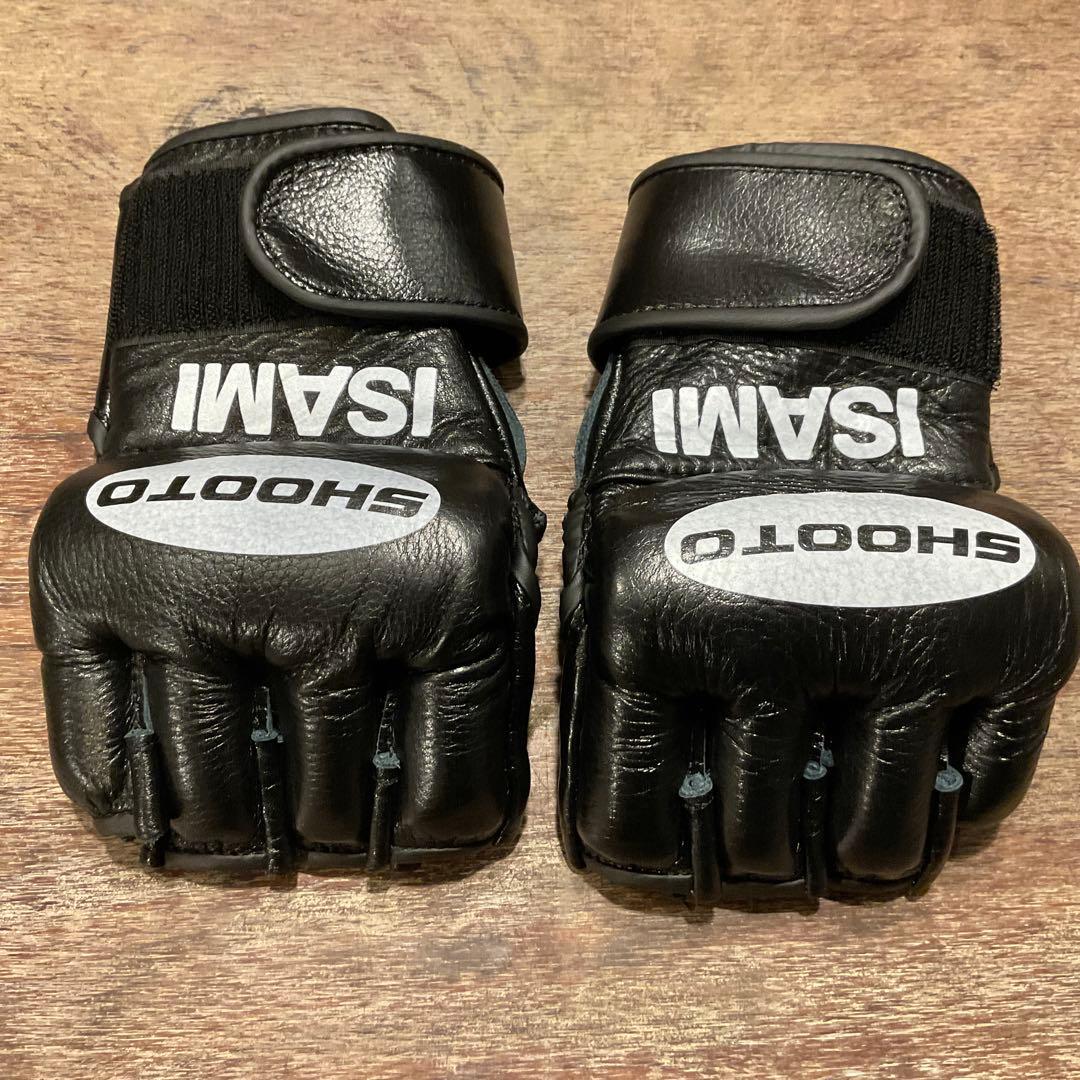 極美品！ISAMI イサミ SHOOTO 修斗 オープンフィンガー パウンド