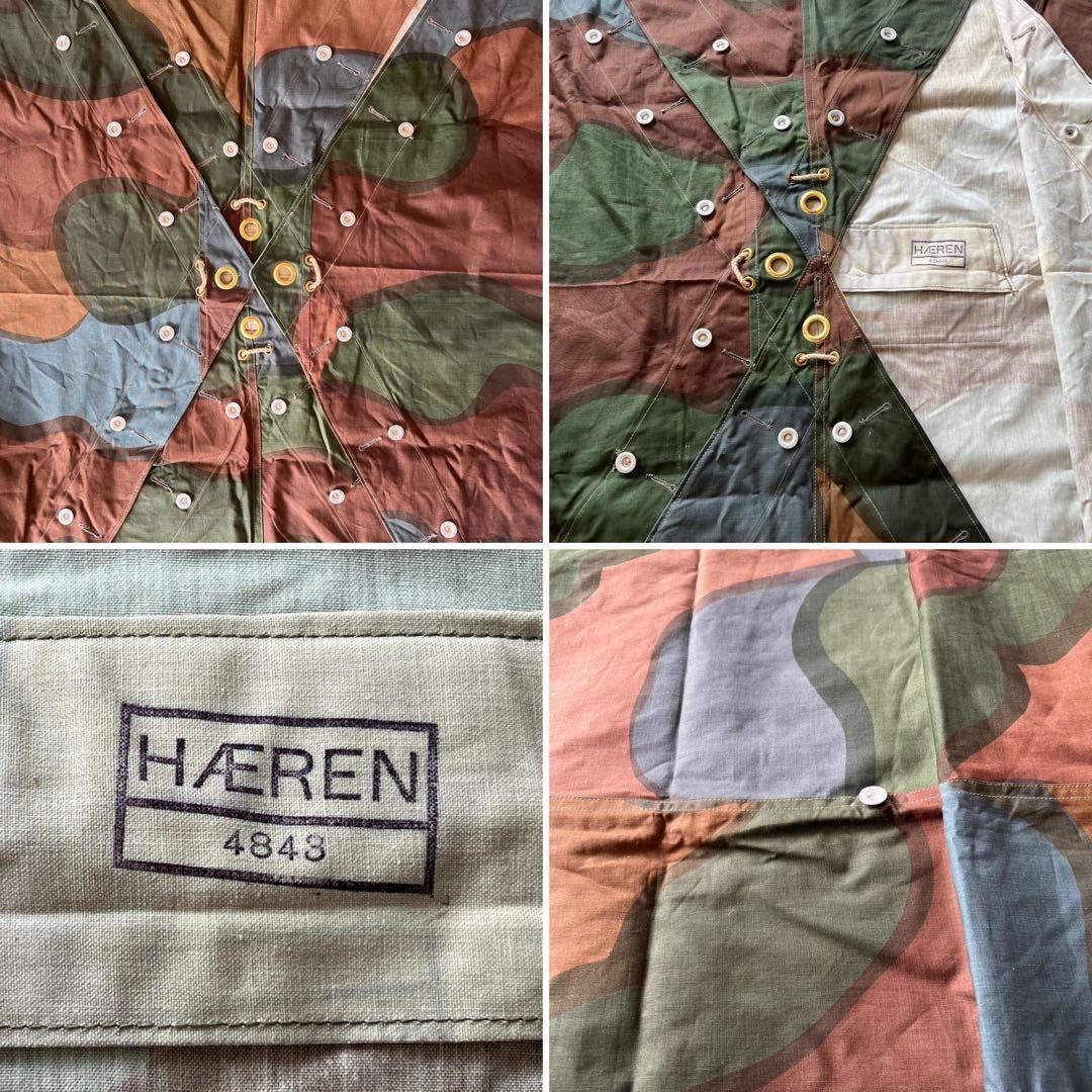 ◆ノルウェー郷土防衛隊 テント(ポンチョ)上物