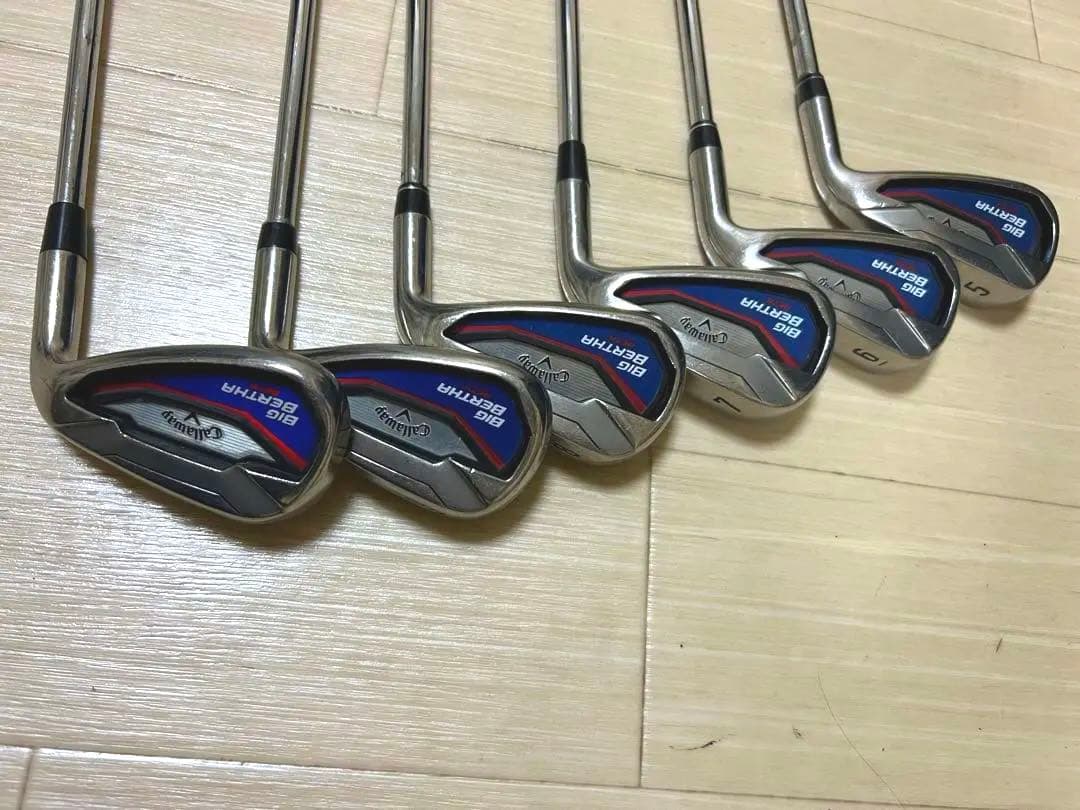 キャロウェイ ビッグバーサBeta アイアンセット6本5〜9.P