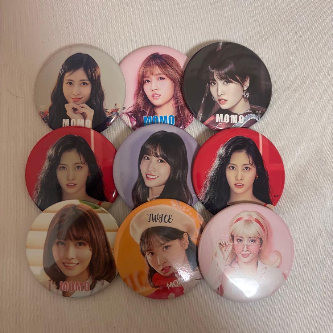 TWICE MOMO 缶バッジセット 24個