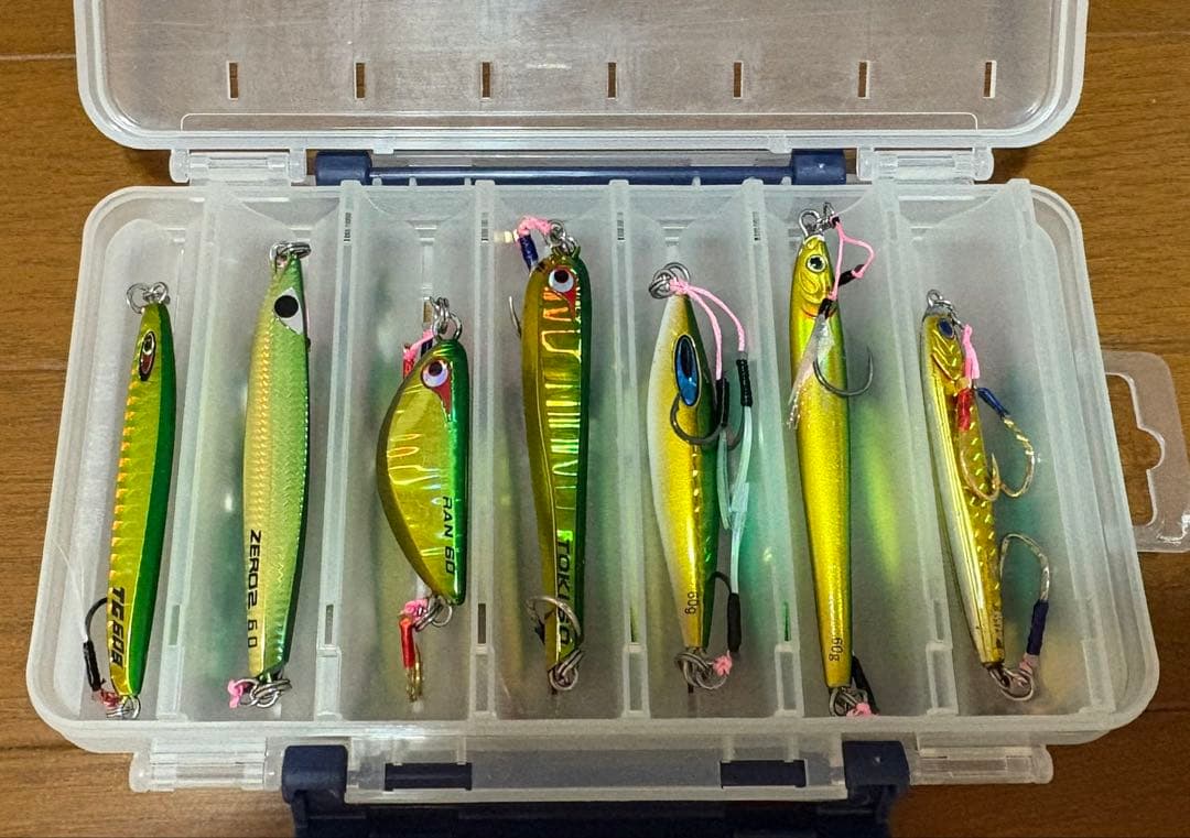 TGジグ　14個セット　ケース付