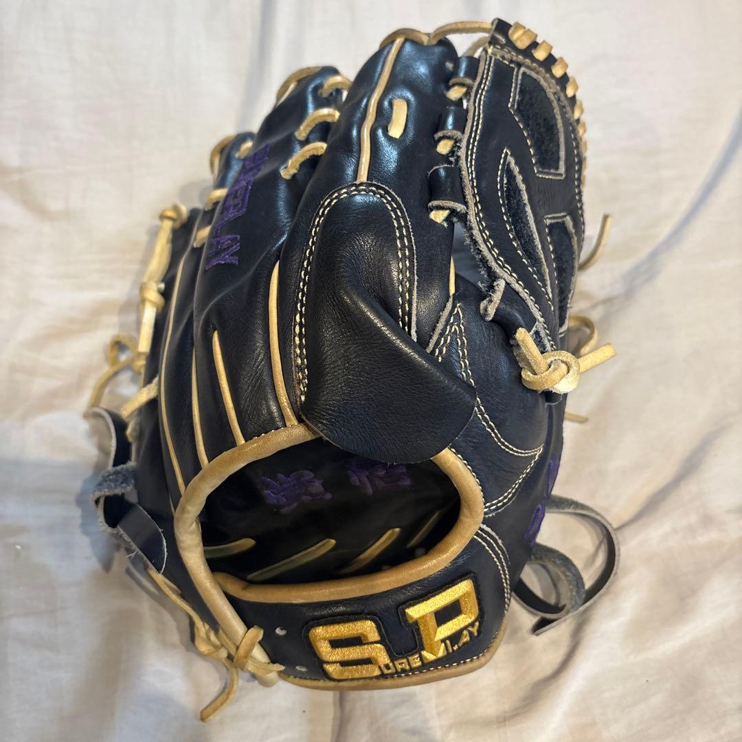 SP 硬式グローブ ネイビー #47Hiratachi