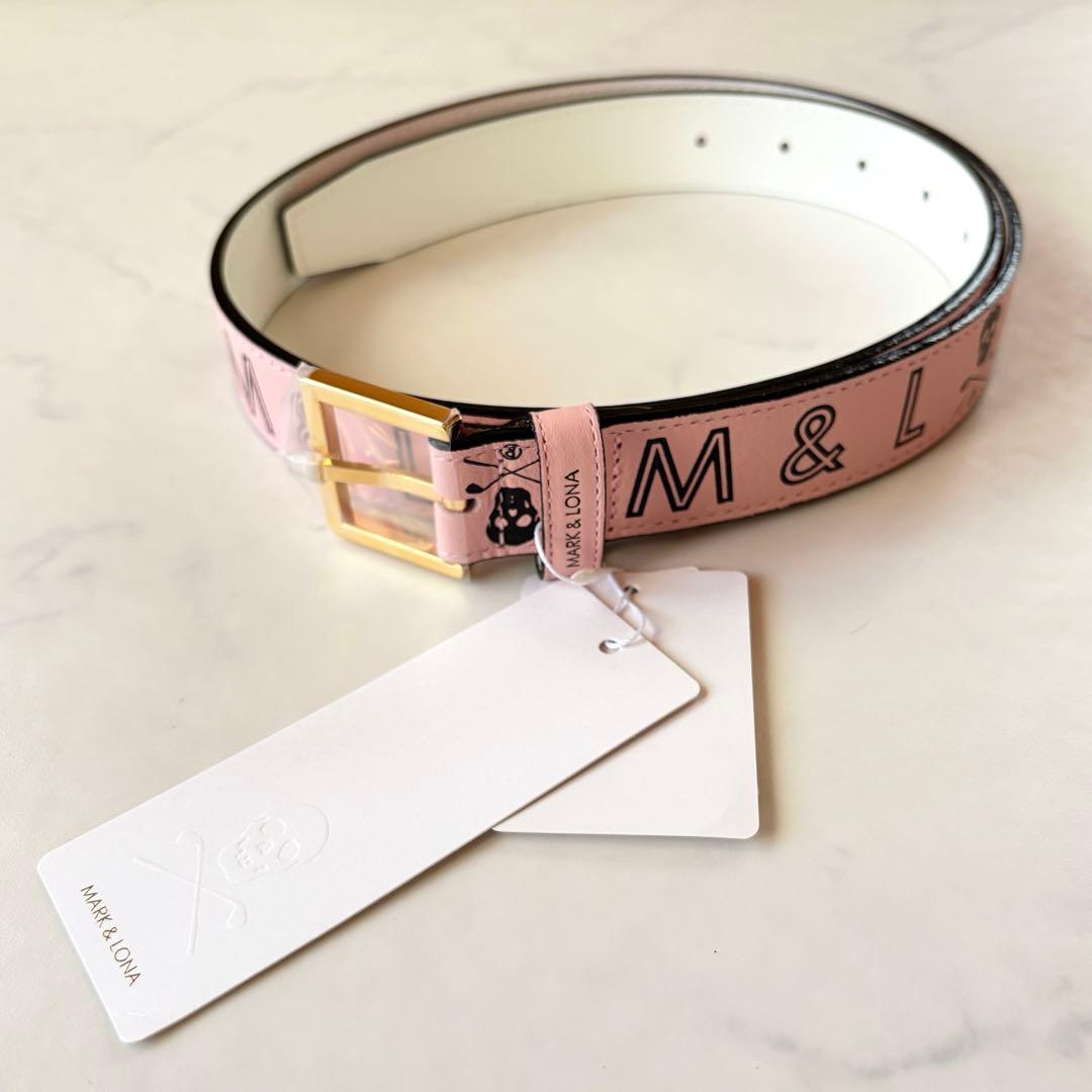 【新品・タグ付き】MARK & LONA ピンク ベルト Mサイズ