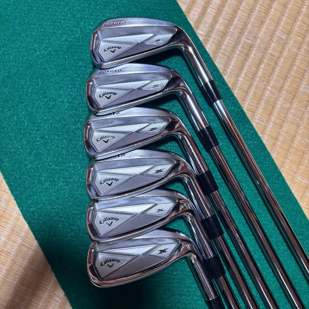 名器!キャロウェイ X-FORGED 2013 アイアン 6本
