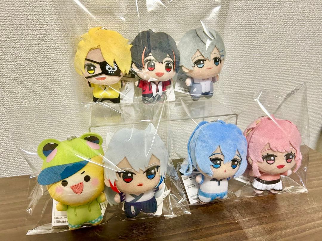 【特別セット】カラフルピーチ ちびぐるみ 　7種セット　からぴち　ゲーム