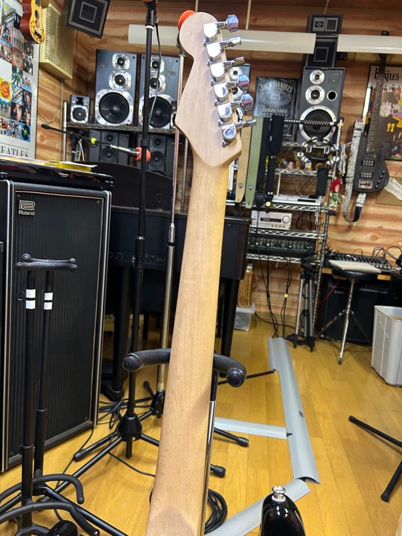 詳細不明ストラトタイプ【注意→Fender製ではありません】