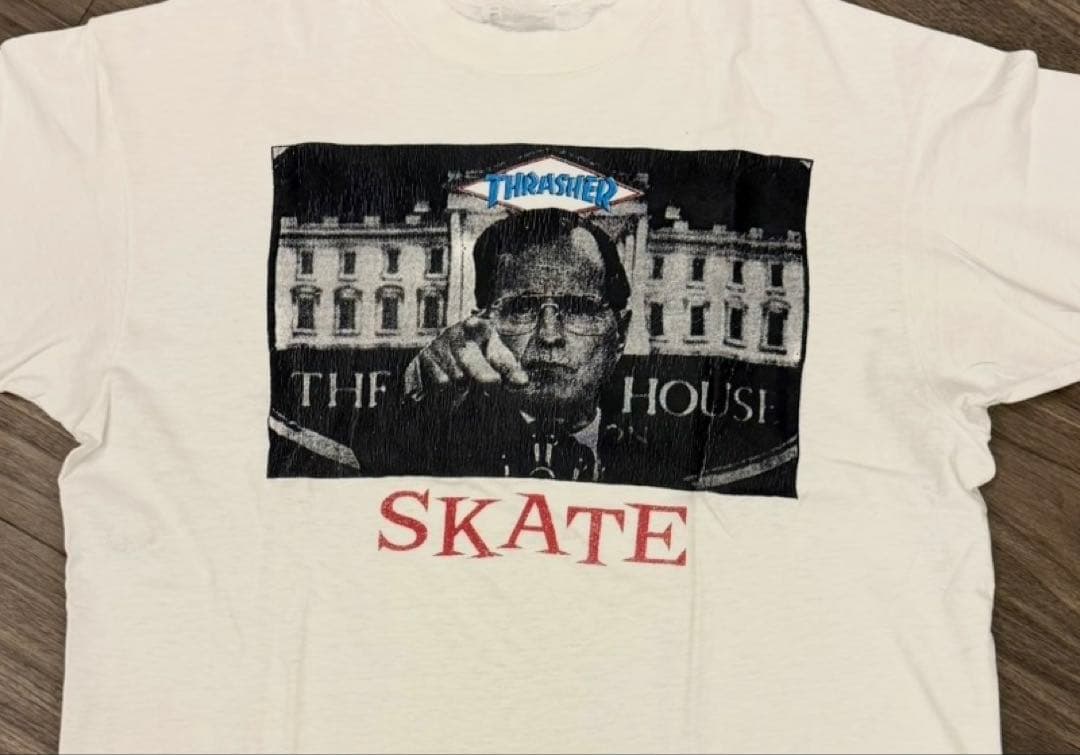 ドスペ　THRASHER スラッシャー　スケート Tシャツ　ヴィンテージ