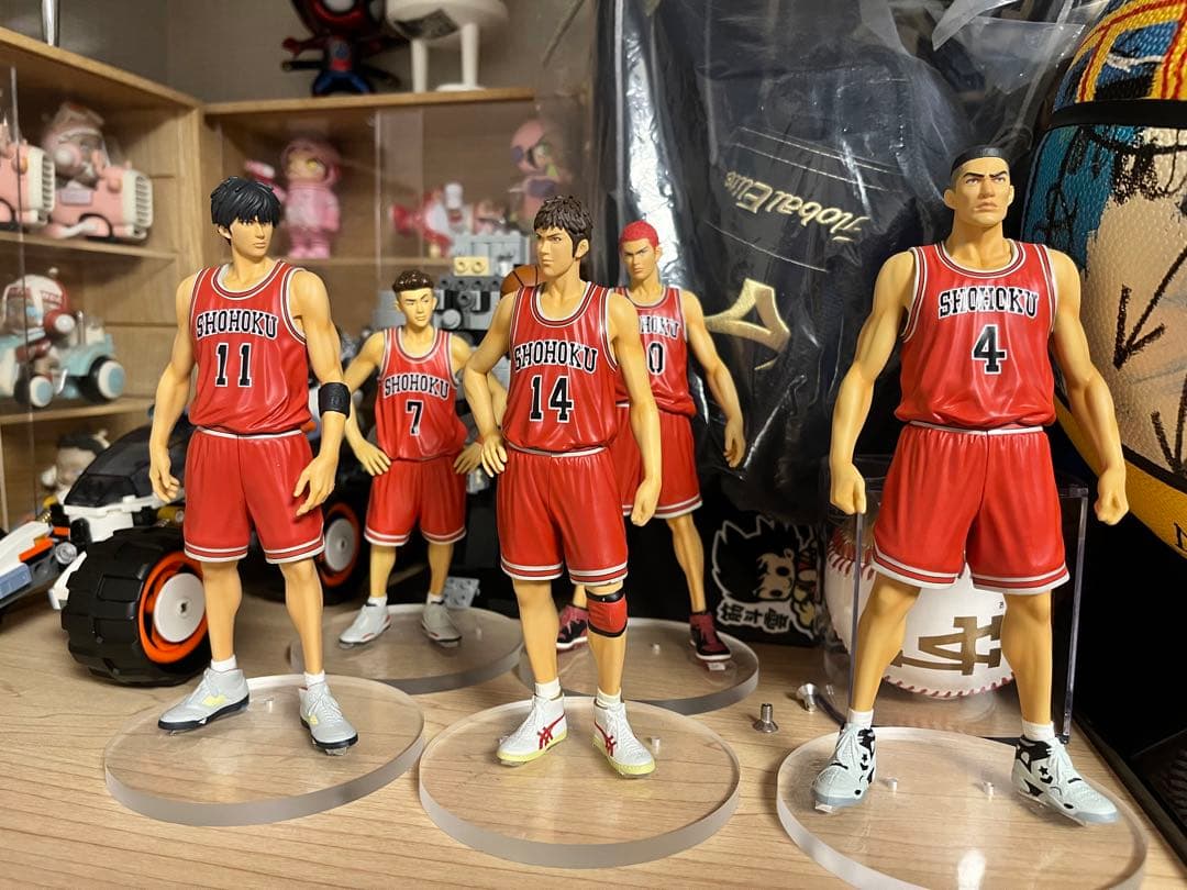 SHOHOKU バスケットボール選手 フィギュア 5体セット