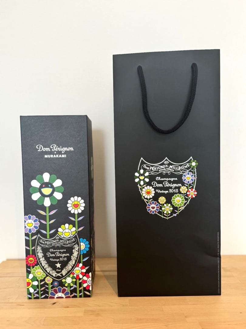 ドン ペリニヨン ヴィンテージ2015 村上隆 限定ギフトボックス　袋付き