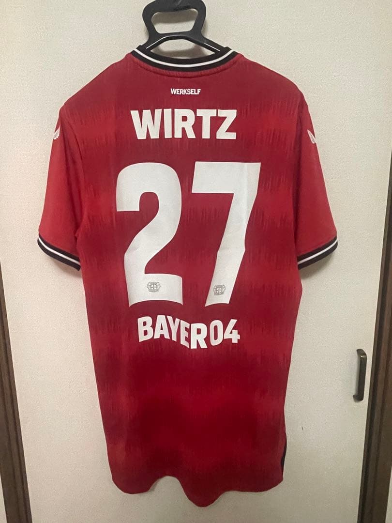 【タグ付き】オーセンティック　ヴィルツ　Wirtz レバークーゼン　22/23