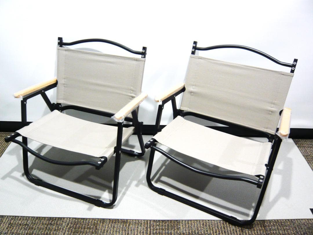 CCC FACTOEY アウトドアチェア　折りたたみチェア 2客セット