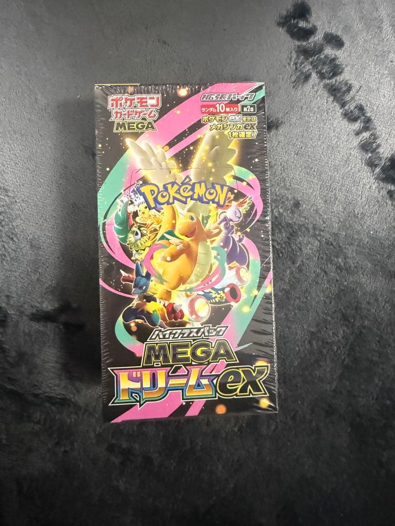 ポケモンカードゲーム MEGAドリームEX 1BOX シュリンク付き