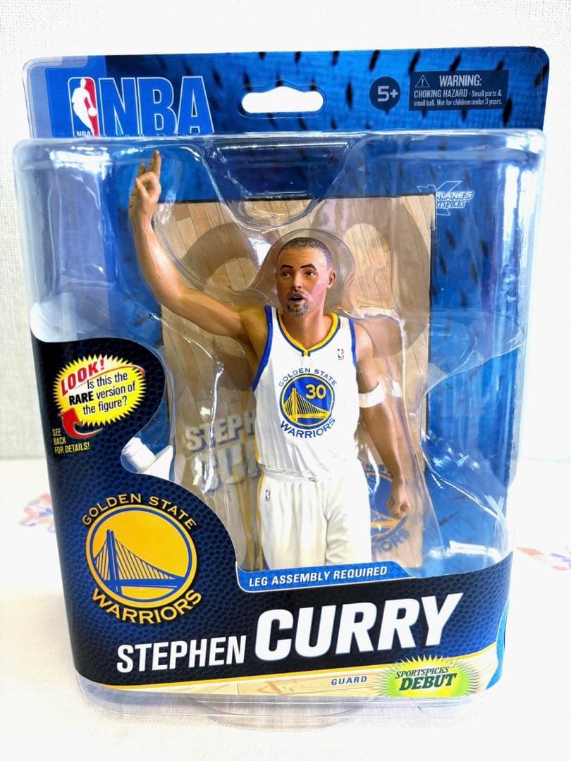 NBA フィギュア STEPHEN CURRY ウォリアーズ １体 未開封品